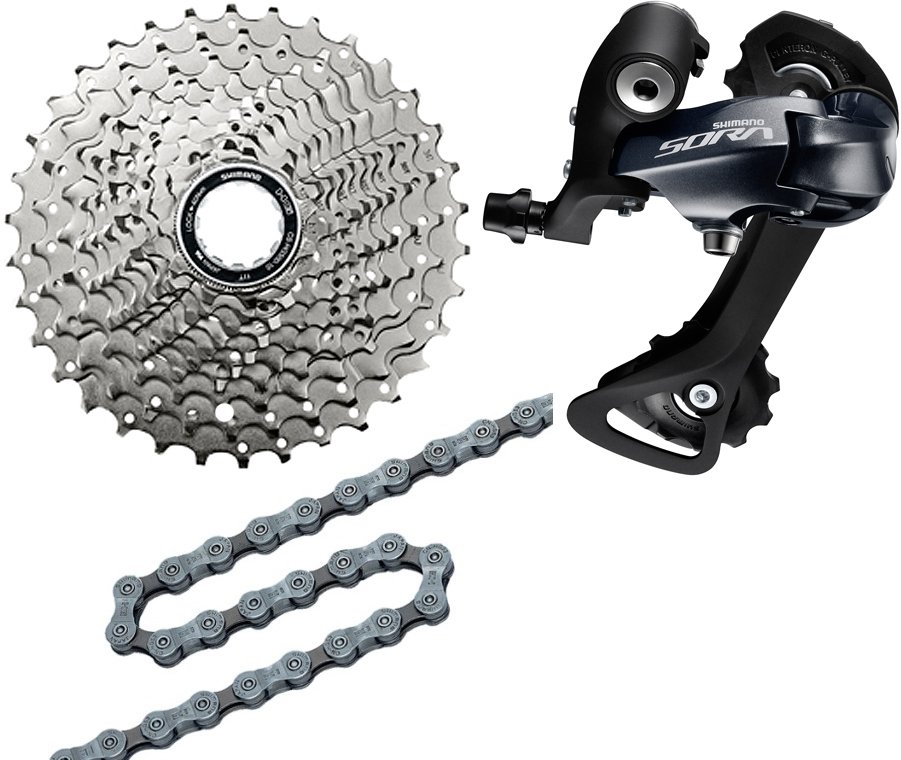 Bjergpakke 9-speed 11-34T Shimano Sora