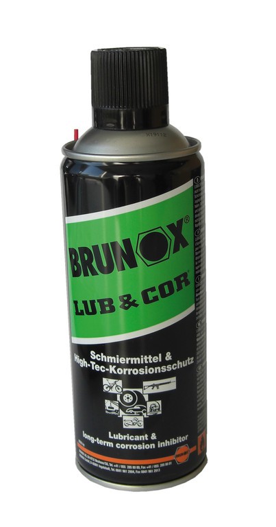 Brunox Lub & Core Spray til Spinningcykler 400 ml.