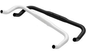 Bullhorn styr til fixie cykler 40 cm 25.4 mm hvid