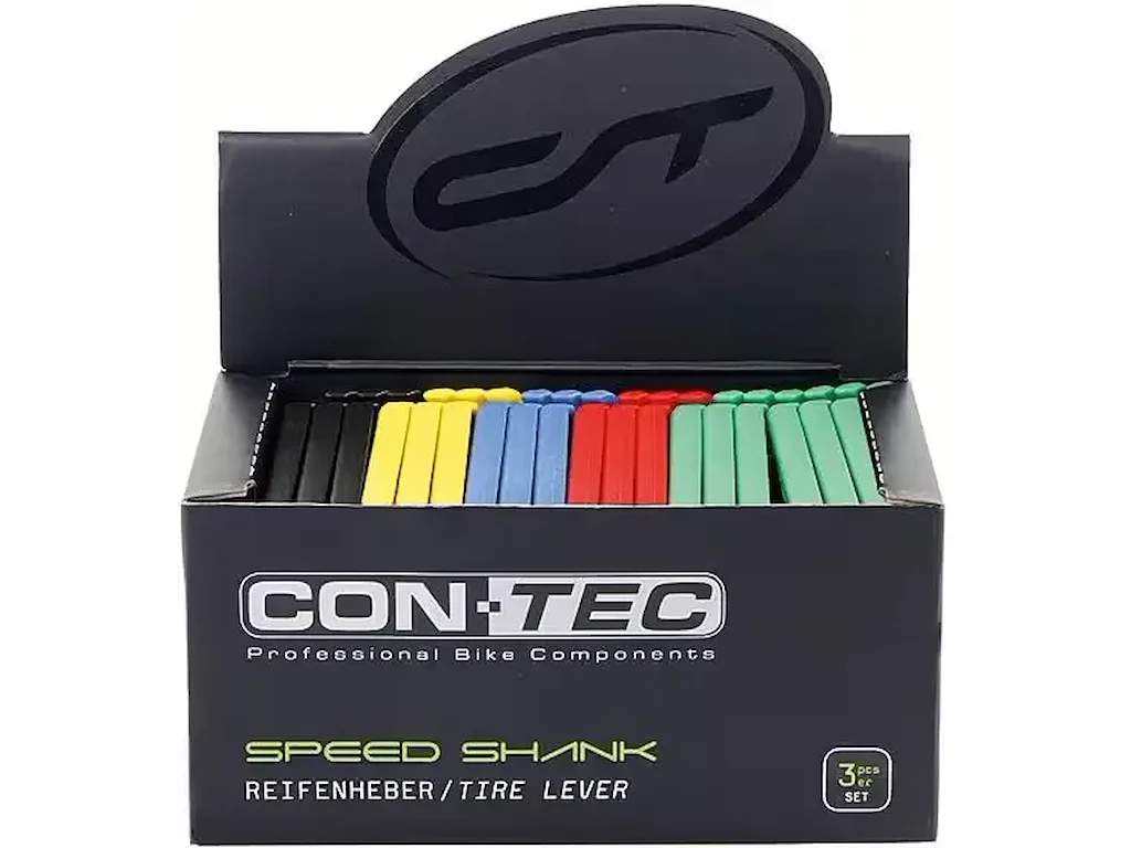 CONTEC TFM-Speed Shank - Dækjern - 3 stk. - 30 sæt - Multifarvet