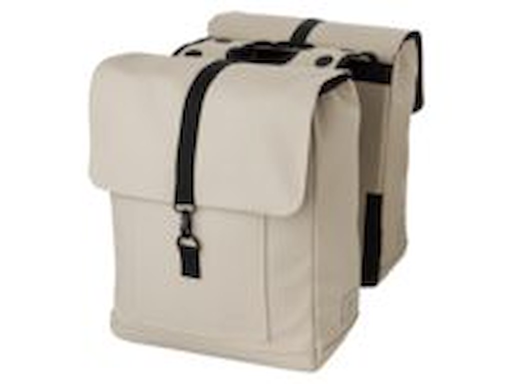 FastRider Jaxx II dobbelt cykeltaske 28L beige