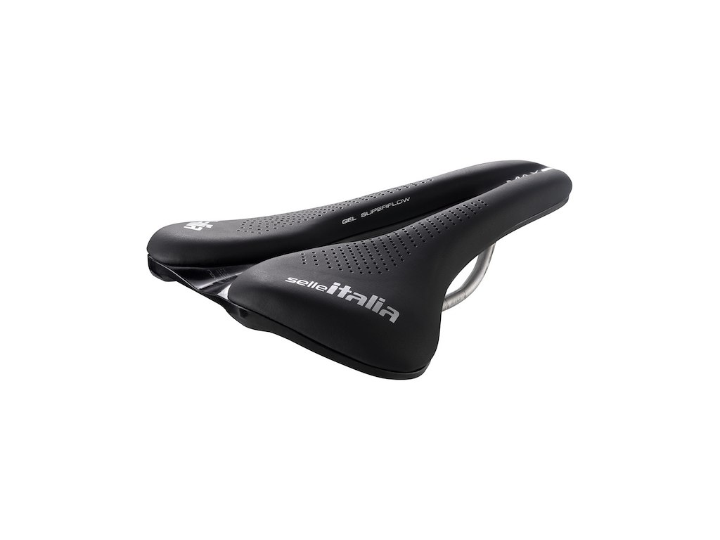 Selle Italia max novus EVO boost gel TI 316 superflow sadel road 160 x 245 mm