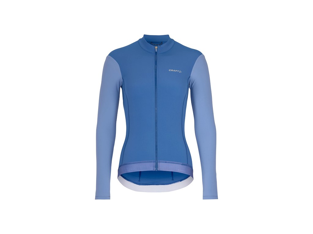 Craft Endur Training Cykeltrøje med lange ærmer - Dame - Iris/Blue - Str. M