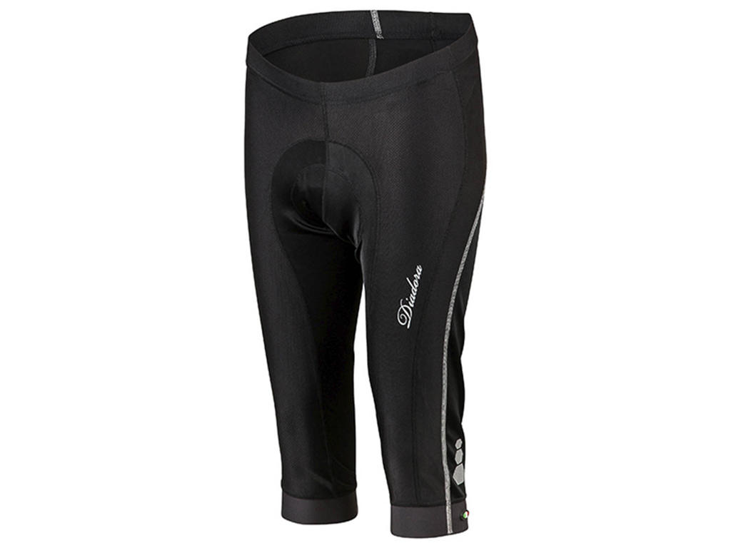 Diadora Pirat - Cykelknickers med pude - Dame - Str. S - Sort