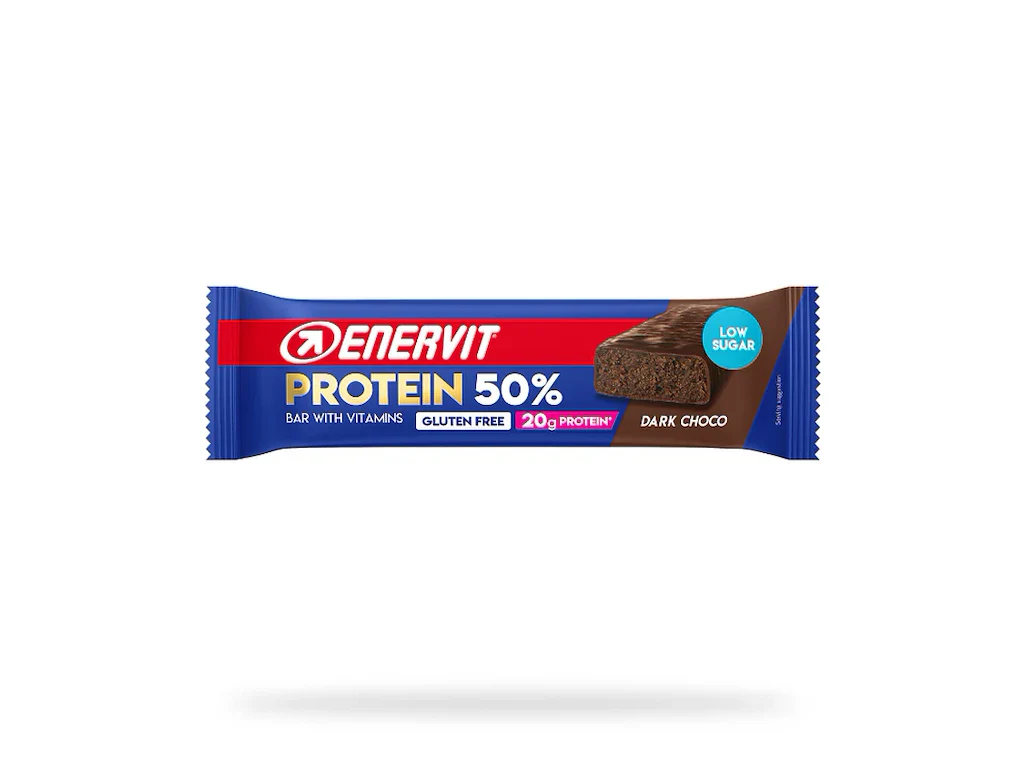 Enervit Sport Proteinbar 50% protein mørk chokolade 40 gram