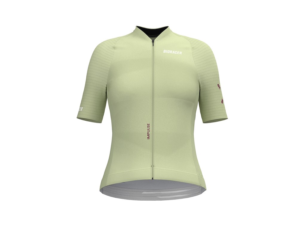 Bioracer Icon Jersey - Cykeltrøje - Korte Ærmer - Dame - Pistachio Milk - L