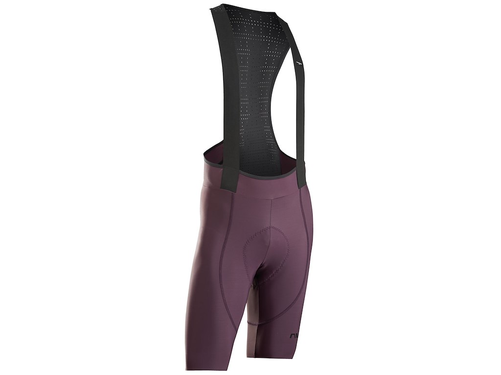 Northwave Fast Bibshorts - Cykelshorts m/pude - Dame - Grape Wine - Str. S