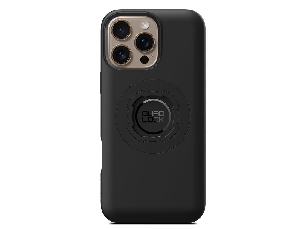 Quad Lock MAG cover case magnetisk til iPhone 16 Pro Max sort
