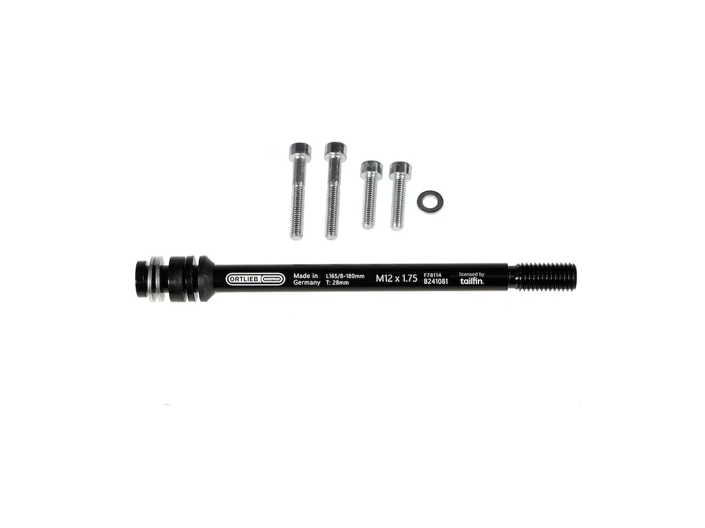 Ortlieb Thru Axle M6-Connector 1,75 mm sort