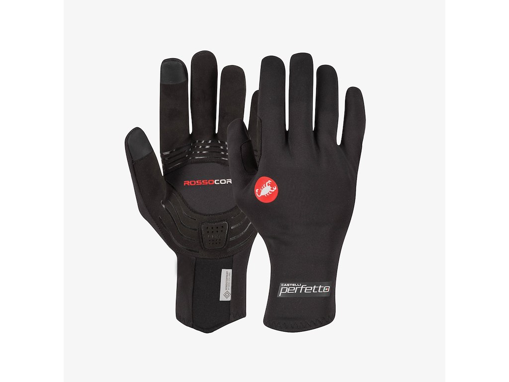 Castelli Perfetto RoS 2 Glove - Cykelhandsker - Lange fingre - Sort - Str. S