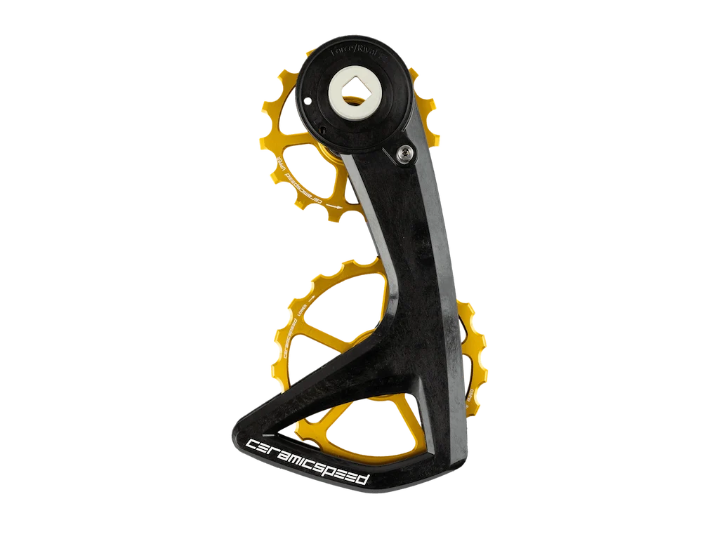 CeramicSpeed OSPW RS 5-Spoke for Sram Force E1 og Rival E1 Guld