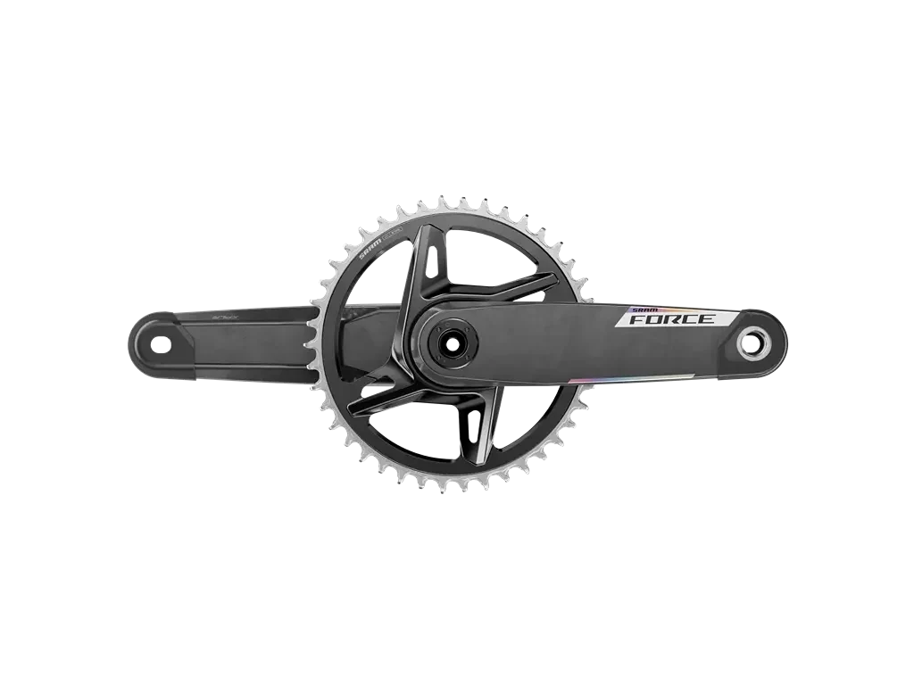SRAM Force 1 AXS XPLR E1 DUB Wide kranksæt 42 tands klinge - 165mm pedalarme