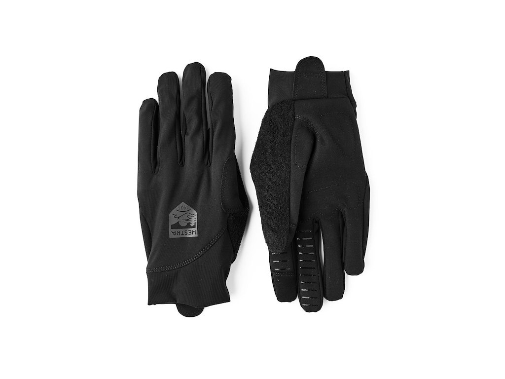 Hestra Apex Long - Cykelhandsker - Lange fingre - Sort - Str. 7/S