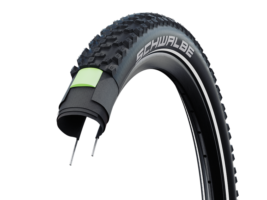 Schwalbe Smart Sam Plus GreenGuard Tråddæk - 28x1,60 (42-622) - Sort
