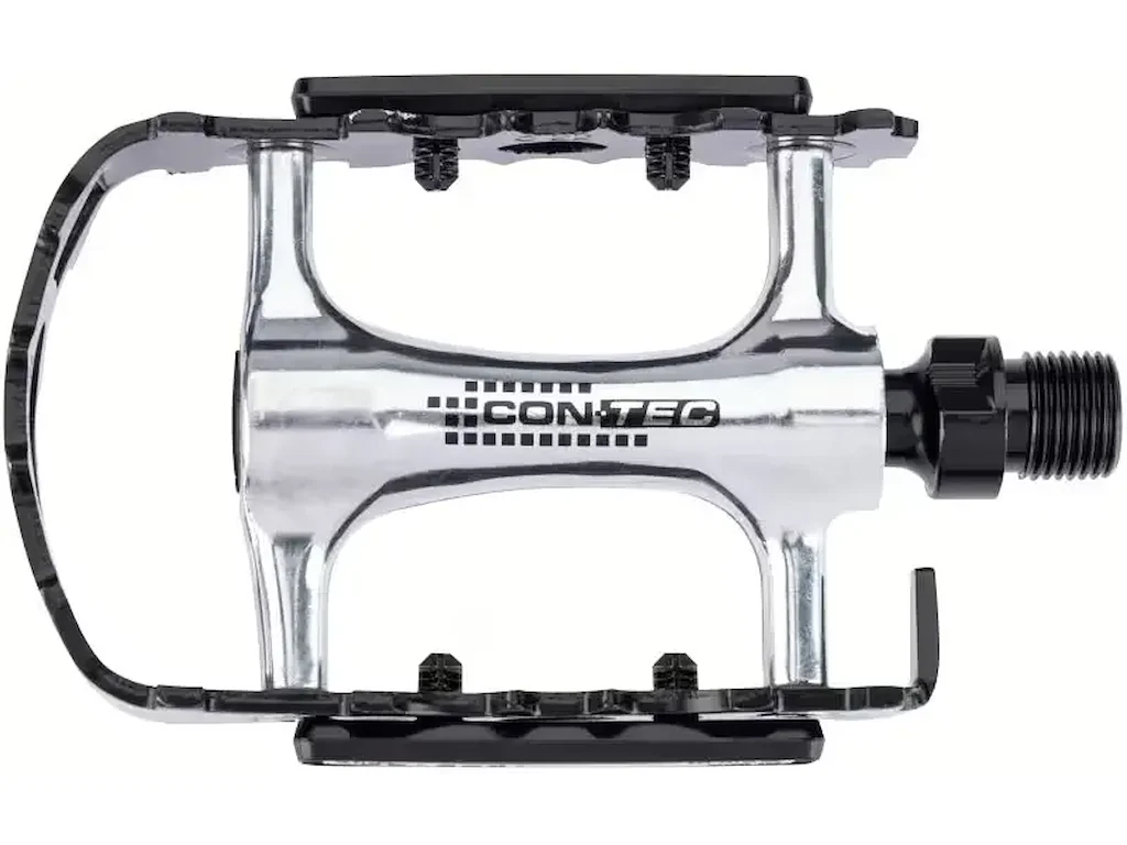 CONTEC Spinner - Pedaler - Aluminium - Sølv/Sort
