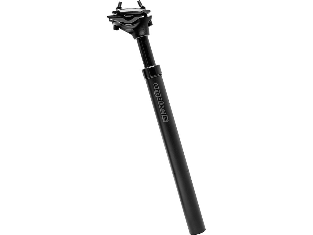 Ergotec SP-10.0 Suspension sadelpind offset 15mm ø31,6mm 550mm lang - Safety level 5 - Sort