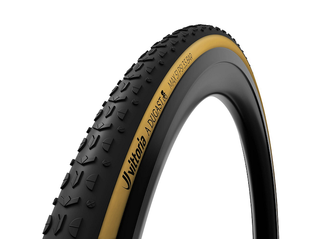 Vittoria A.Dugast Typhoon Cross Tubular XL dæk 2C Neo 700x33c sort/brun