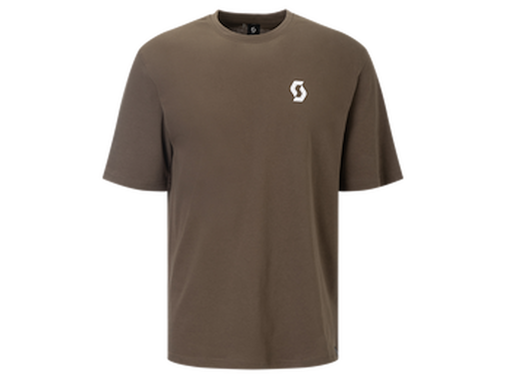 SCOTT Graphic Tee - T-Shirt - Herre - Brun - Str. S