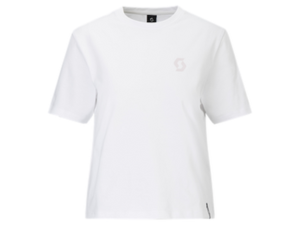 SCOTT Graphic Tee - T-Shirt - Dame - Hvid - Str. XL