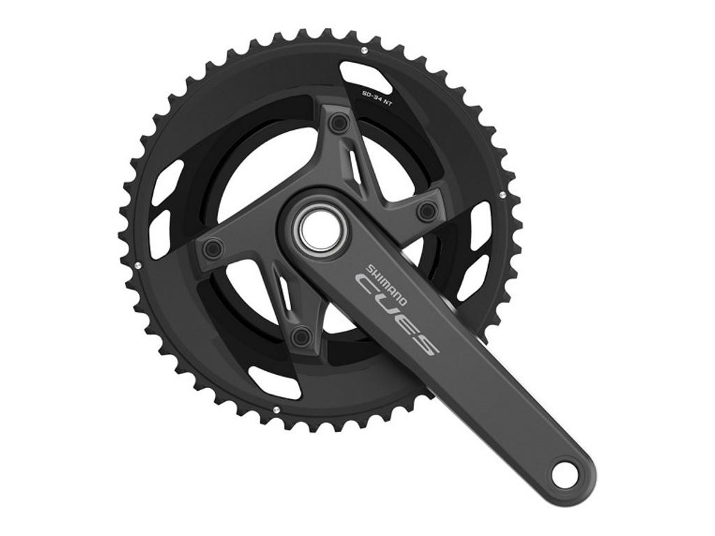 Shimano Cues Kranksæt dobbelt road - 34/50 tands til 9 eller 10 speed -170mm pedalarme - FC-U6040-2