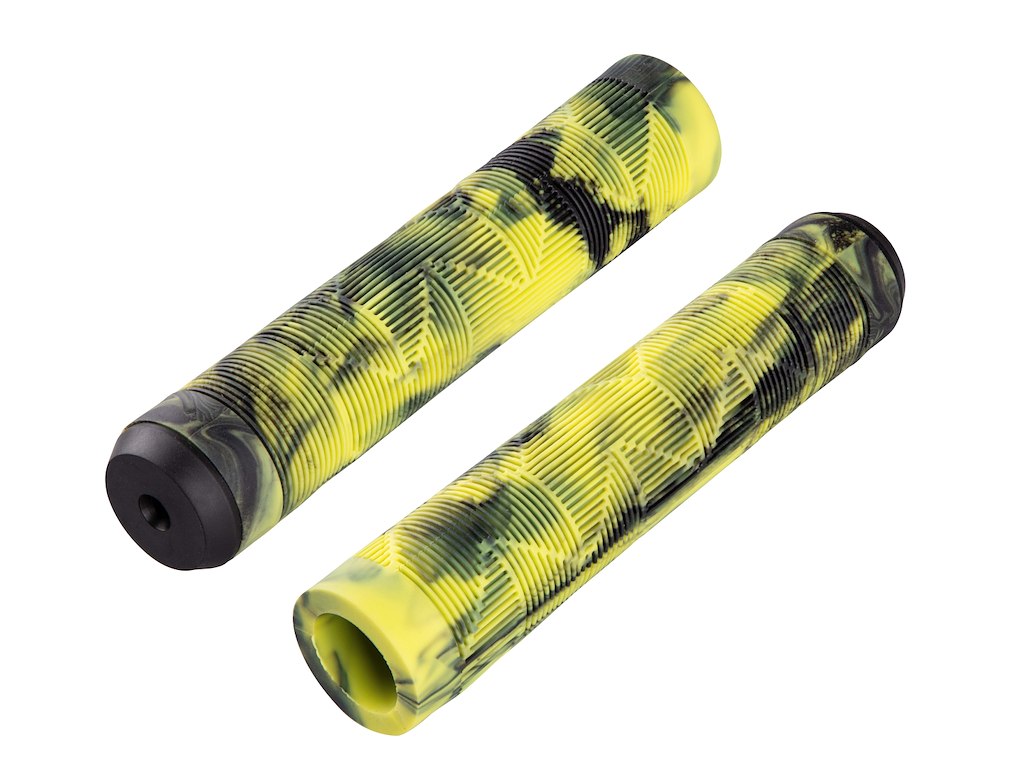 FORCE håndtag til BMX 145 mm gummi - Sort-fluo