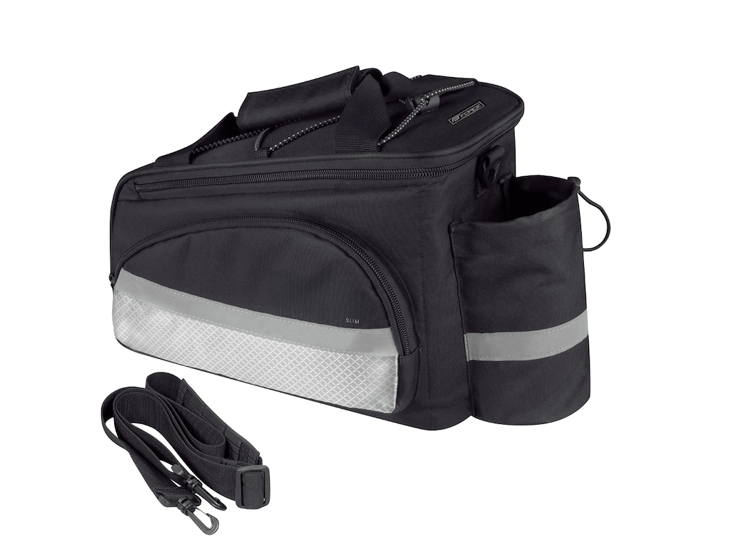 FORCE Slim Taske til Bagagebære - 9 Liter - Sort