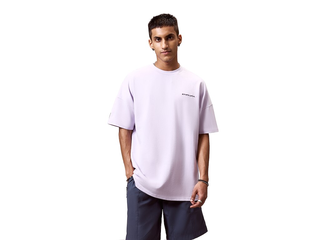 Endura Forty1thirty T-Shirt - Unisex - Lilla - Str. XL