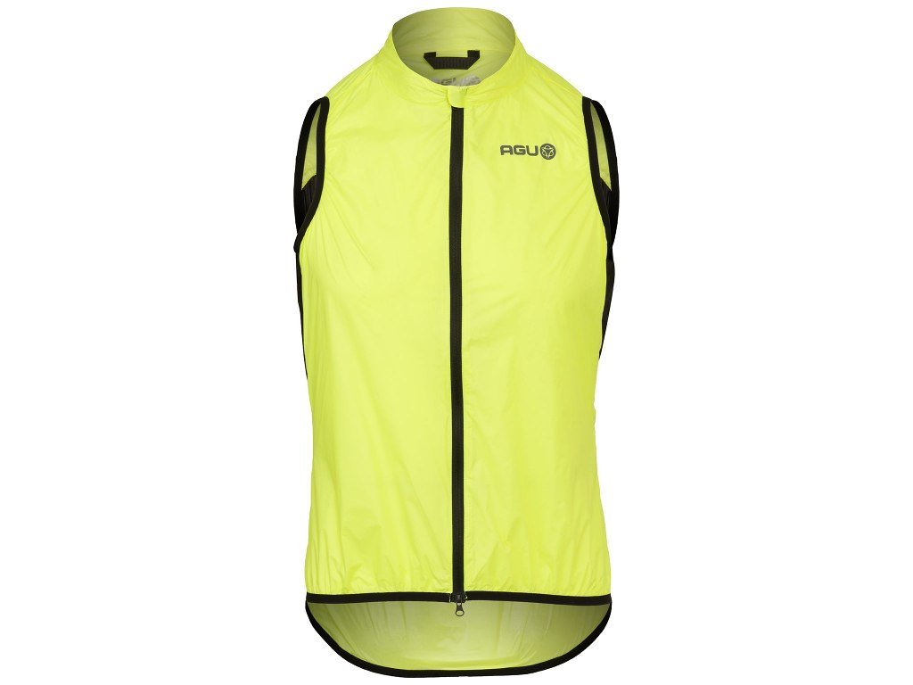 AGU Essential Wind Body - Cykelvest - Herre - Hi-Vis Neon Gul - Str. L
