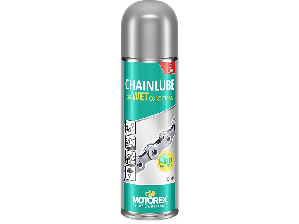 Grandinės purškiklis Motorex Chainlube Wet Conditions Aerosol 300ml