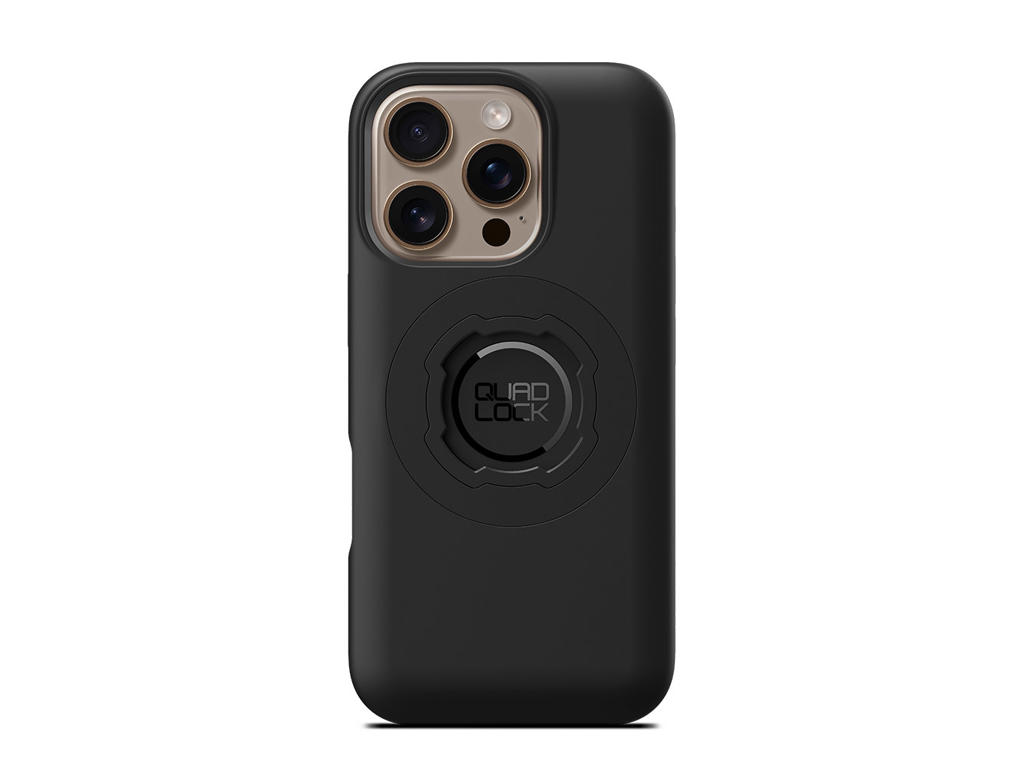 Quad Lock MAG cover case magnetisk til iPhone 16 Pro sort