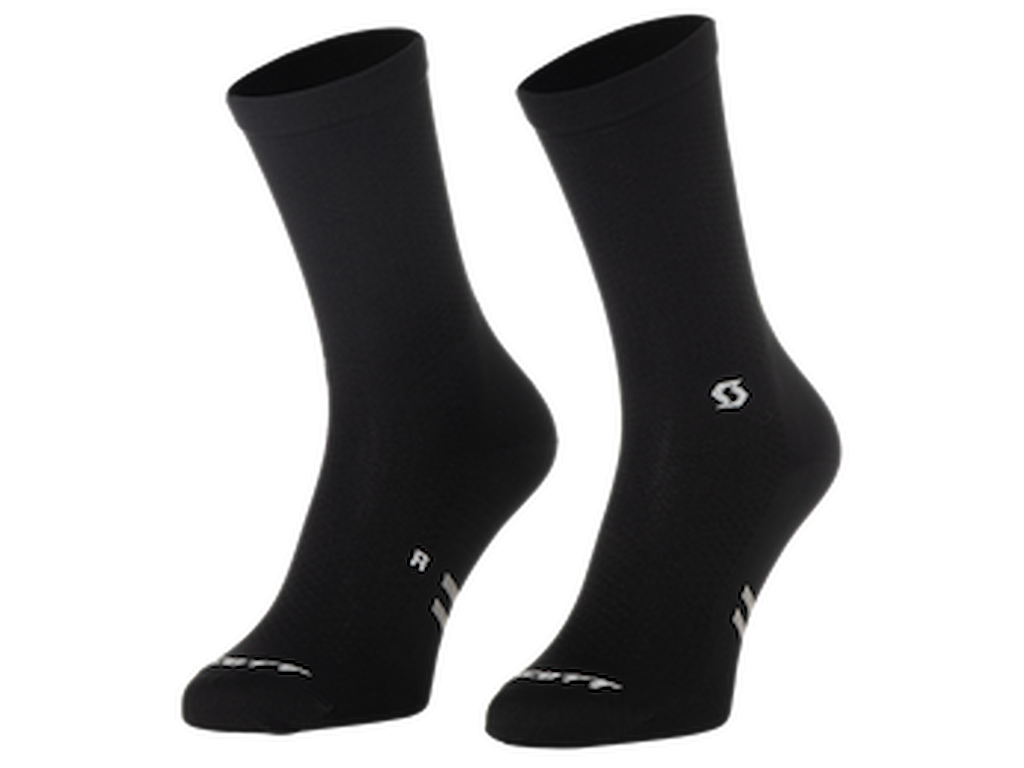 SCOTT Performance Light Crew Socks - Cykelstrømper - Sort - Str. 36-38 (S)