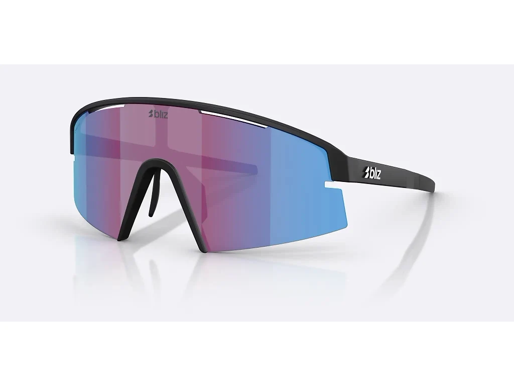 Bliz P006 Large cykelbriller matsort/nano optics violet/blue multi