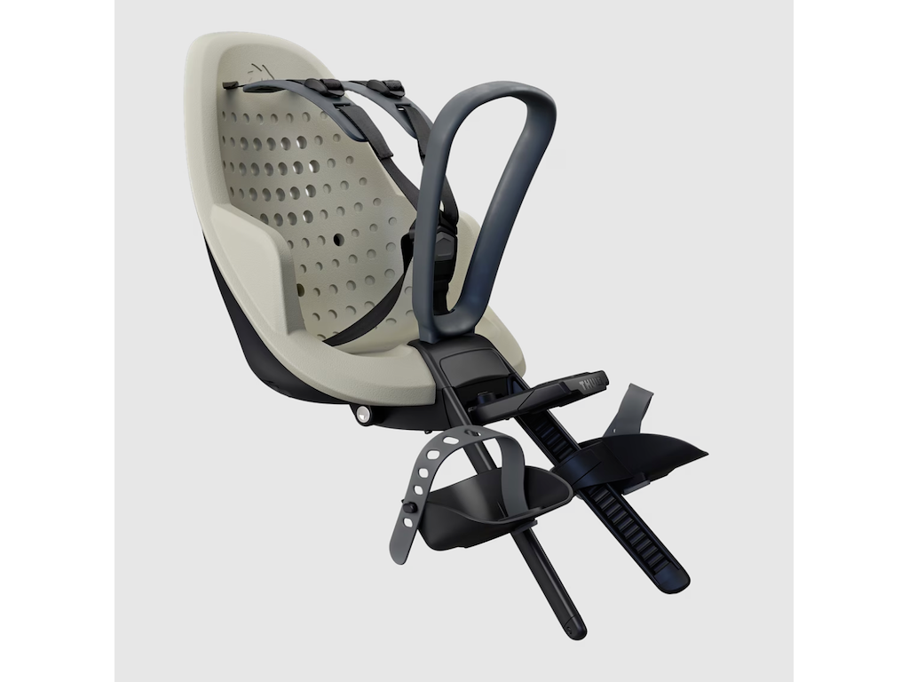 Thule Yepp 2 mini, 15 kg, Frontbeslag, 2,4 kg, Sort, Sand, Fodskammel, Sikkerhedssele