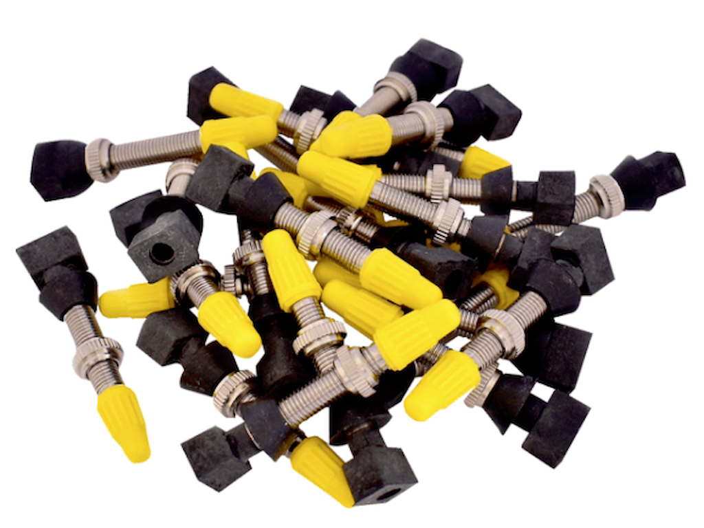 X-Sauce Tubeless ventiler 40mm 2 stk. messing