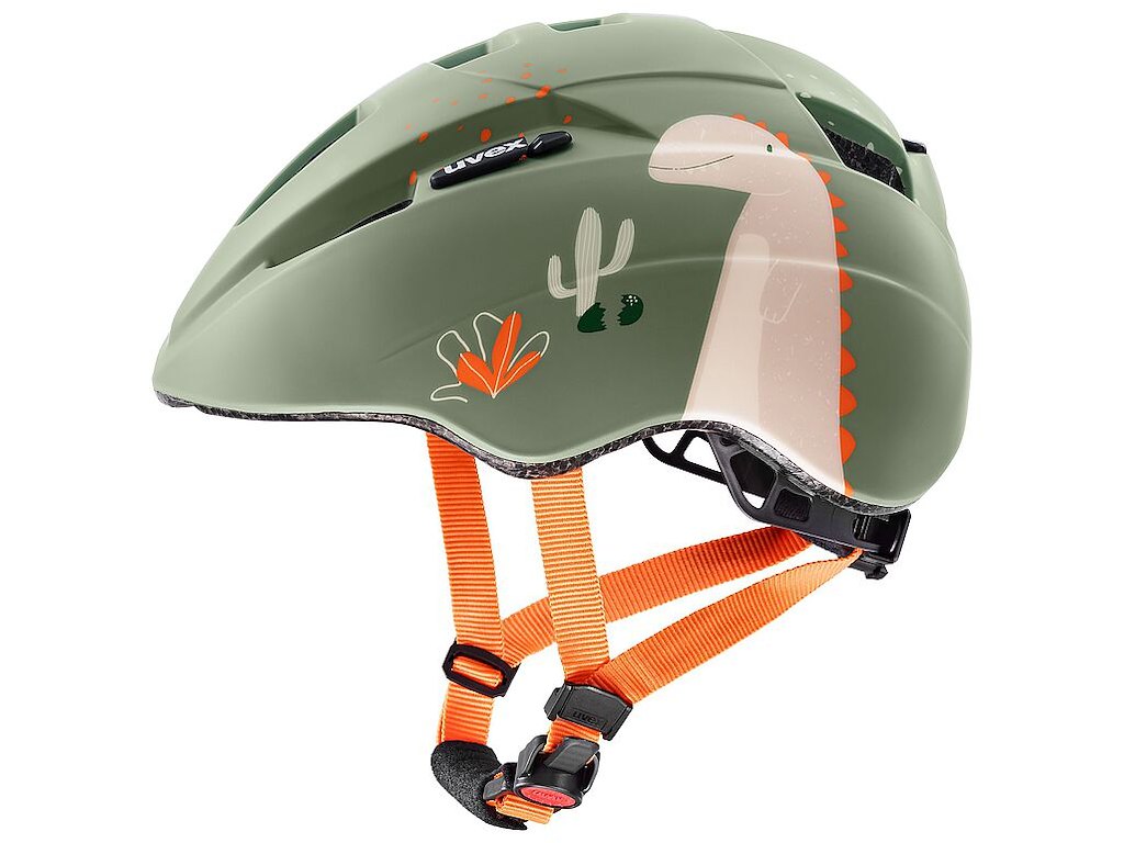 Uvex kid 2 cc, Grå, Grøn, Hjelm, Unisex, Barn, Cykling i byen, 46-52