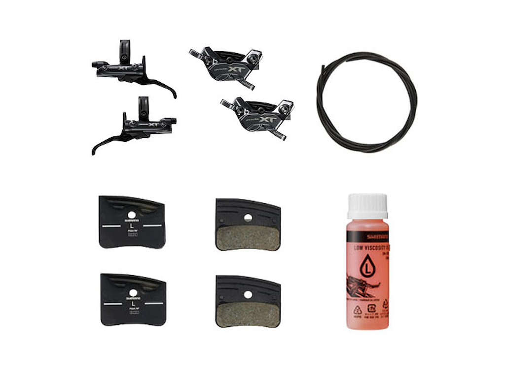 Shimano Brake Upgrade Kit,xt,4-piston Bl-m8200,br-m8220, Upgrade Kit - Cykelreservedele