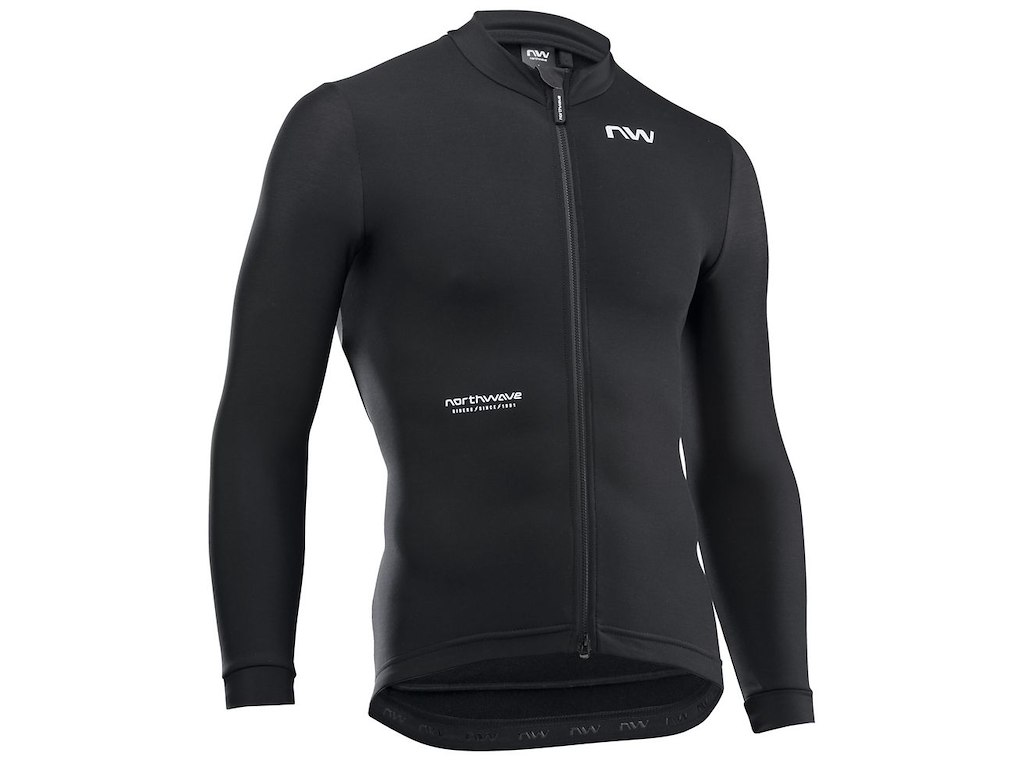 Northwave Extreme Thermal Cykeltrøje med lange ærmer - Herre - Sort - Str. - S