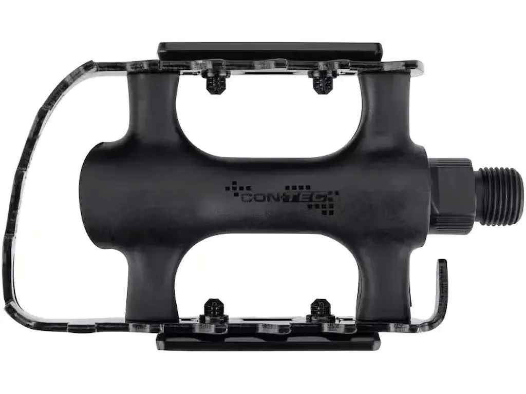 CONTEC Flow - Pedaler - Plastik - Sort