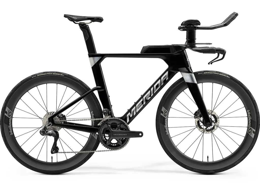 Merida Time Warp Limited tricykel carbon metallic black/flash bcp