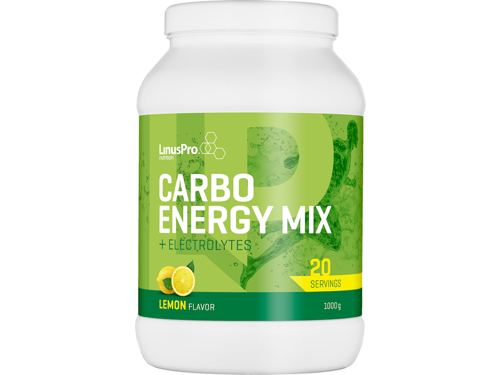 LinusPro Carbo Energi Mix - Lemon - 1000g