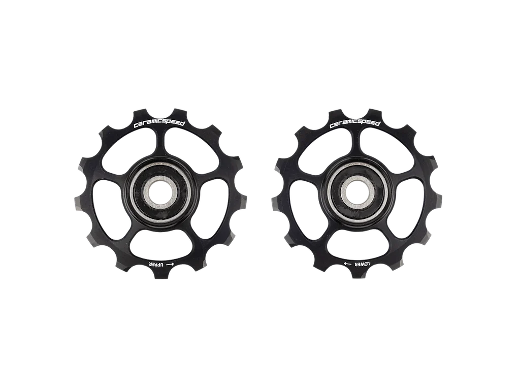 Ceramicspeed Pulleyhjul - Shimano - GRX RX820 - 1x12 sp - Coated - Sort