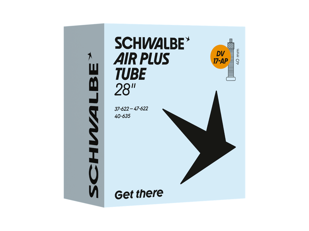 Schwalbe Air Plus slange 28"x1,50-1,90 (37/47-622/635) 40mm dunlop ventil