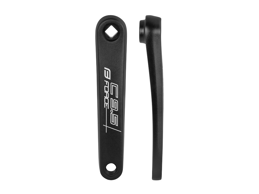 FORCE C9.5 pedalarm Road i aluminium venstre side 175mm til firkantet aksel