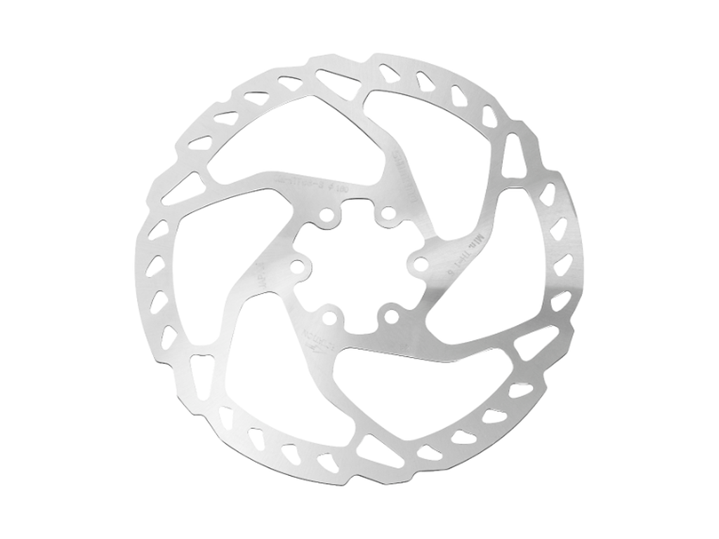 Shimano LX bremseskive til 6 bolte 160mm 10 stk. uden lock ring model SM-RT66-S