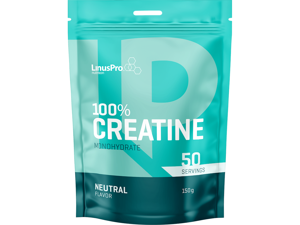 LinusPro 100% Creatine Monohydrate 150g.