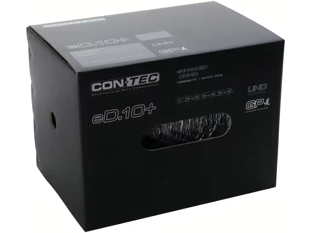 CONTEC eNHANCED Drive eD.10+ - Cykelkæde - 1/2" x 11/128" - 10-Speed - 2364 Led - Værkstedspakke - G