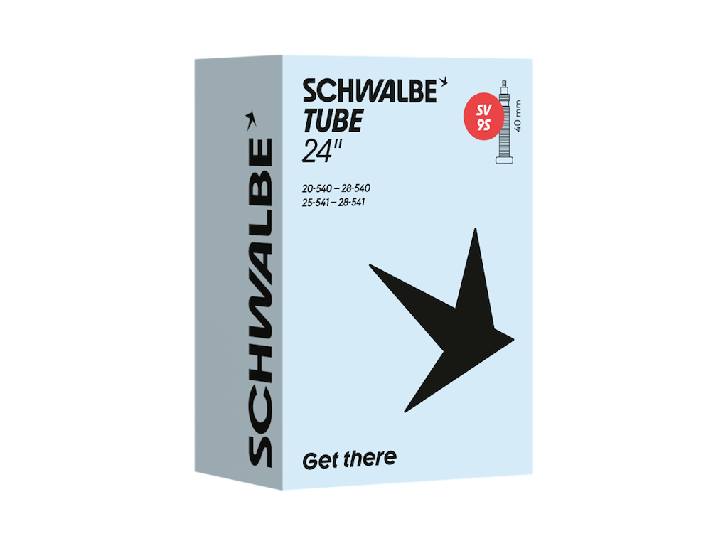 Schwalbe slange 24"x0,80-1,20 (20/28-540/541) med 40mm lang racerventil SV9S
