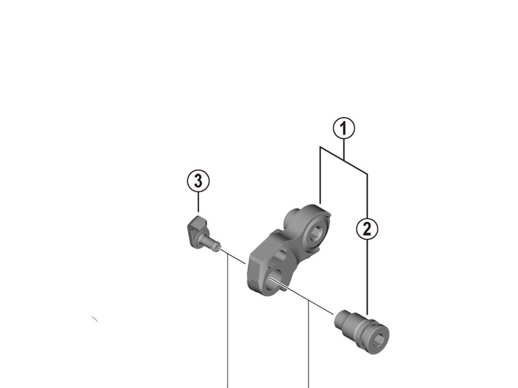 Shimano Dura Ace B-aksel til direct mount af bagskifter model RD-R9250