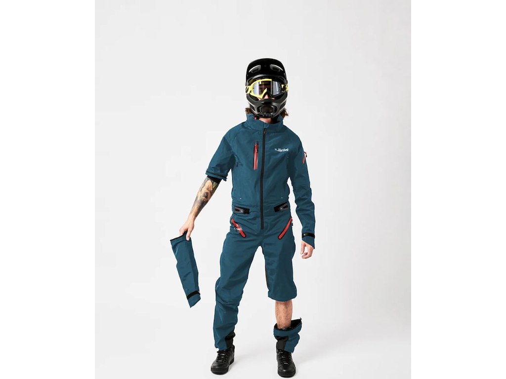 Dirtlej Dirtsuit SFD Edition heldragt greenblue cherry herre