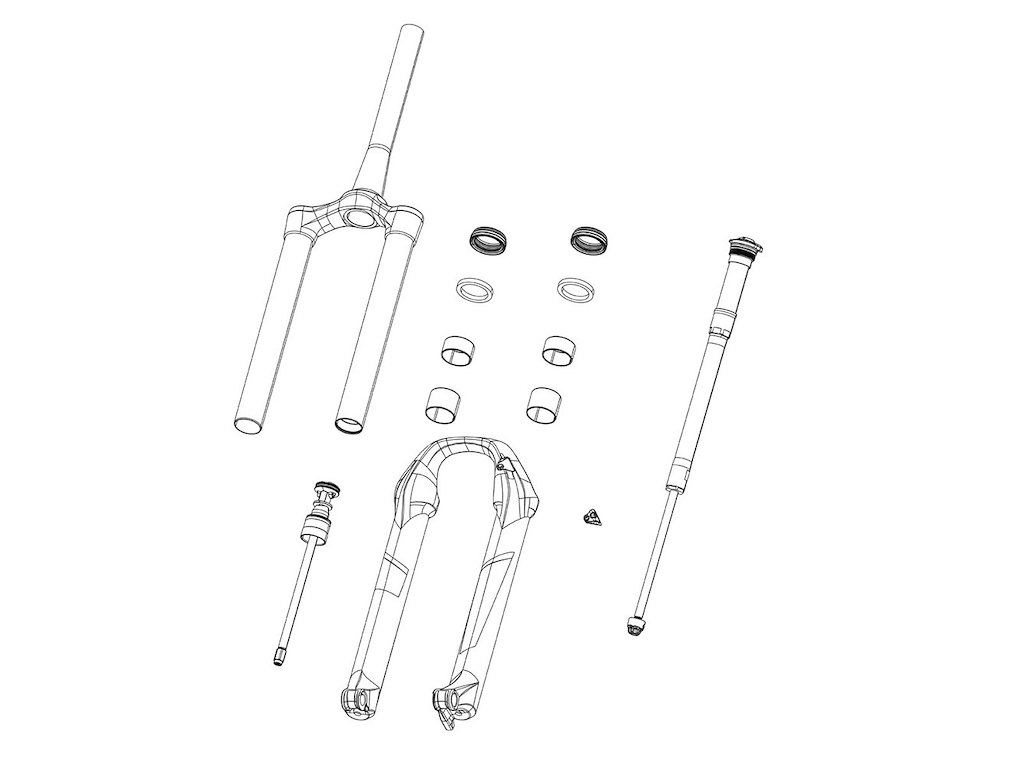 Rockshox spare part sealhead forgaffel